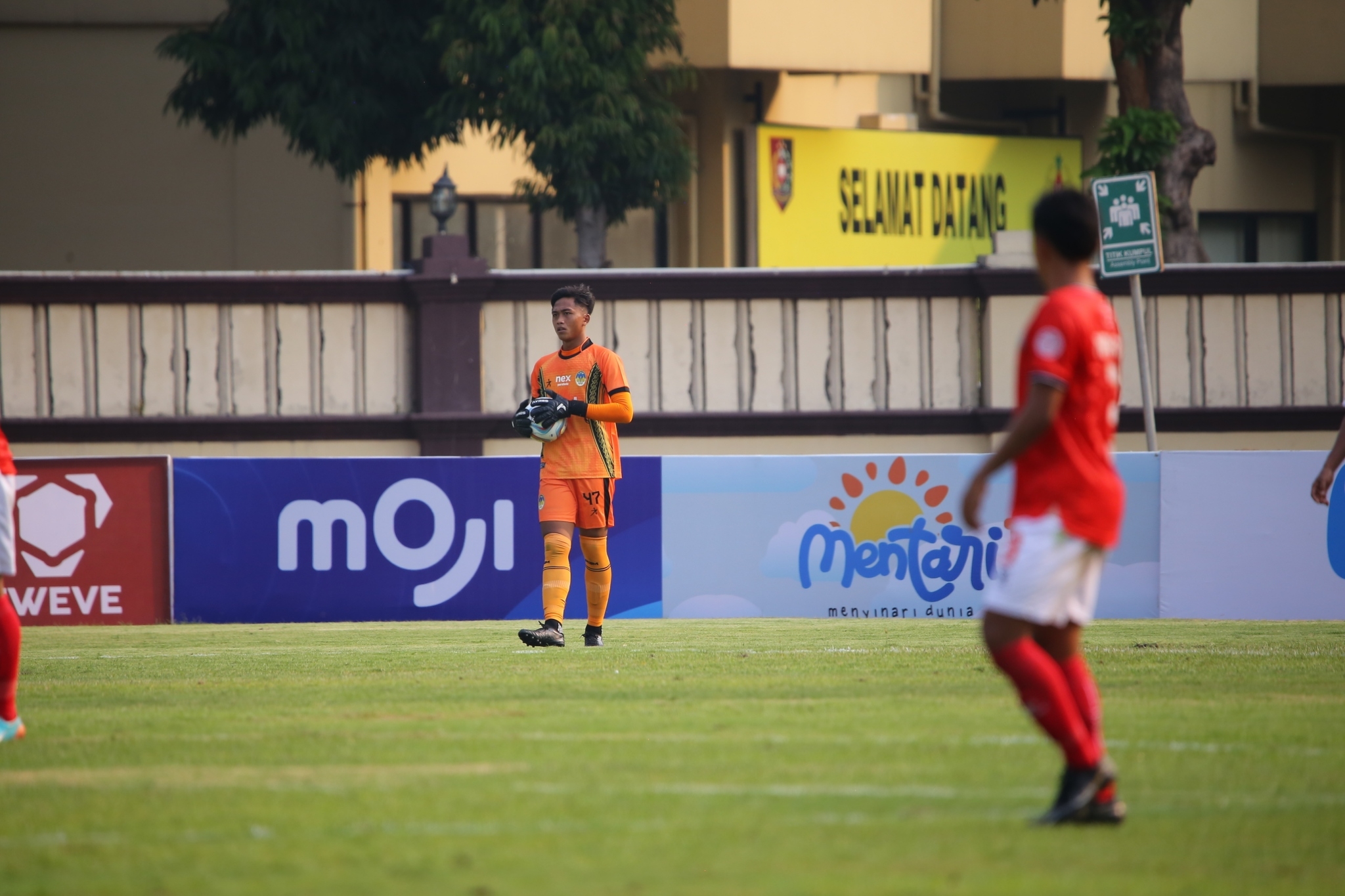 Khairul Fikri bermain di laga vs Malut United