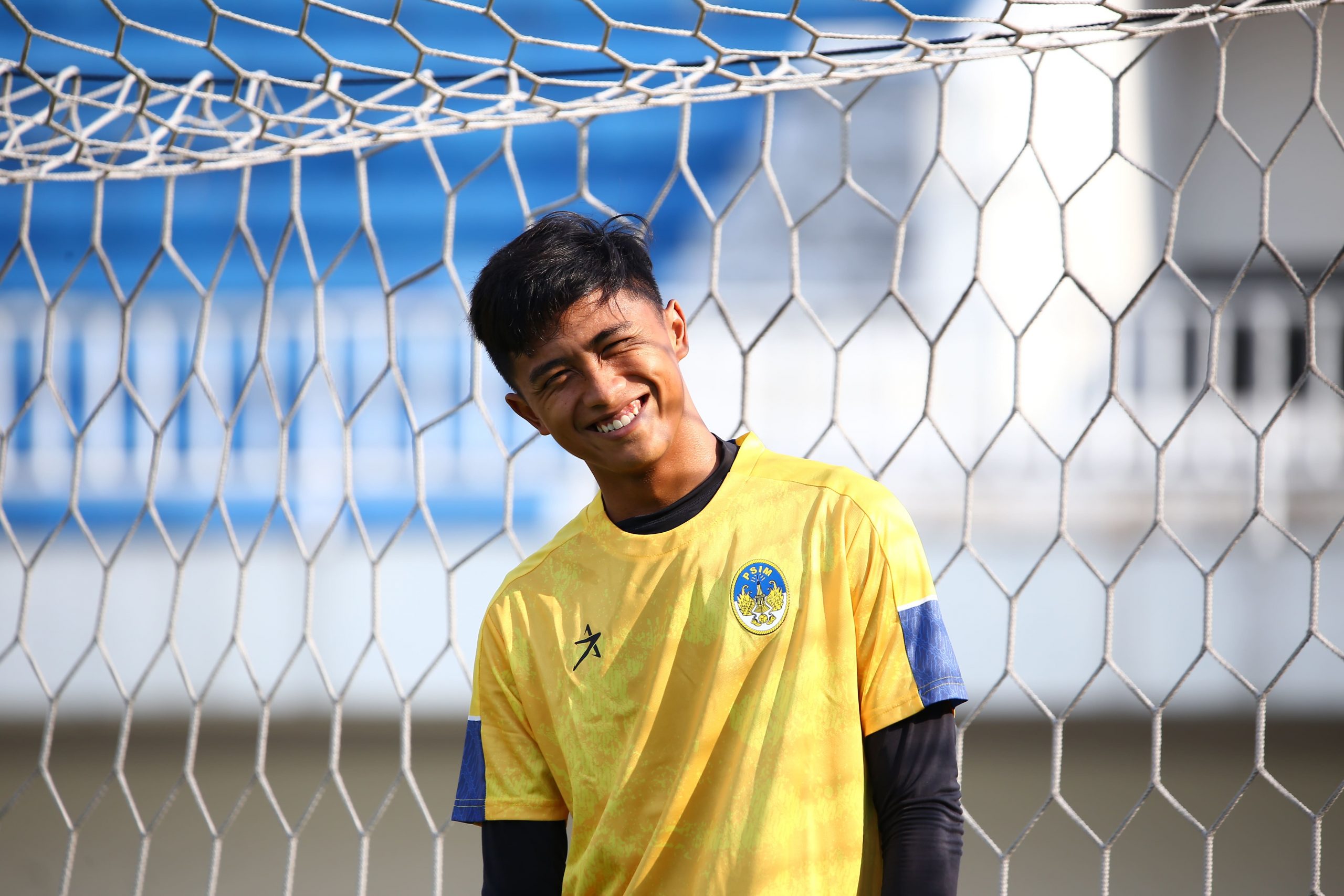 Salah satu pemain cedera PSIM Jogja, Khairul Fikri.