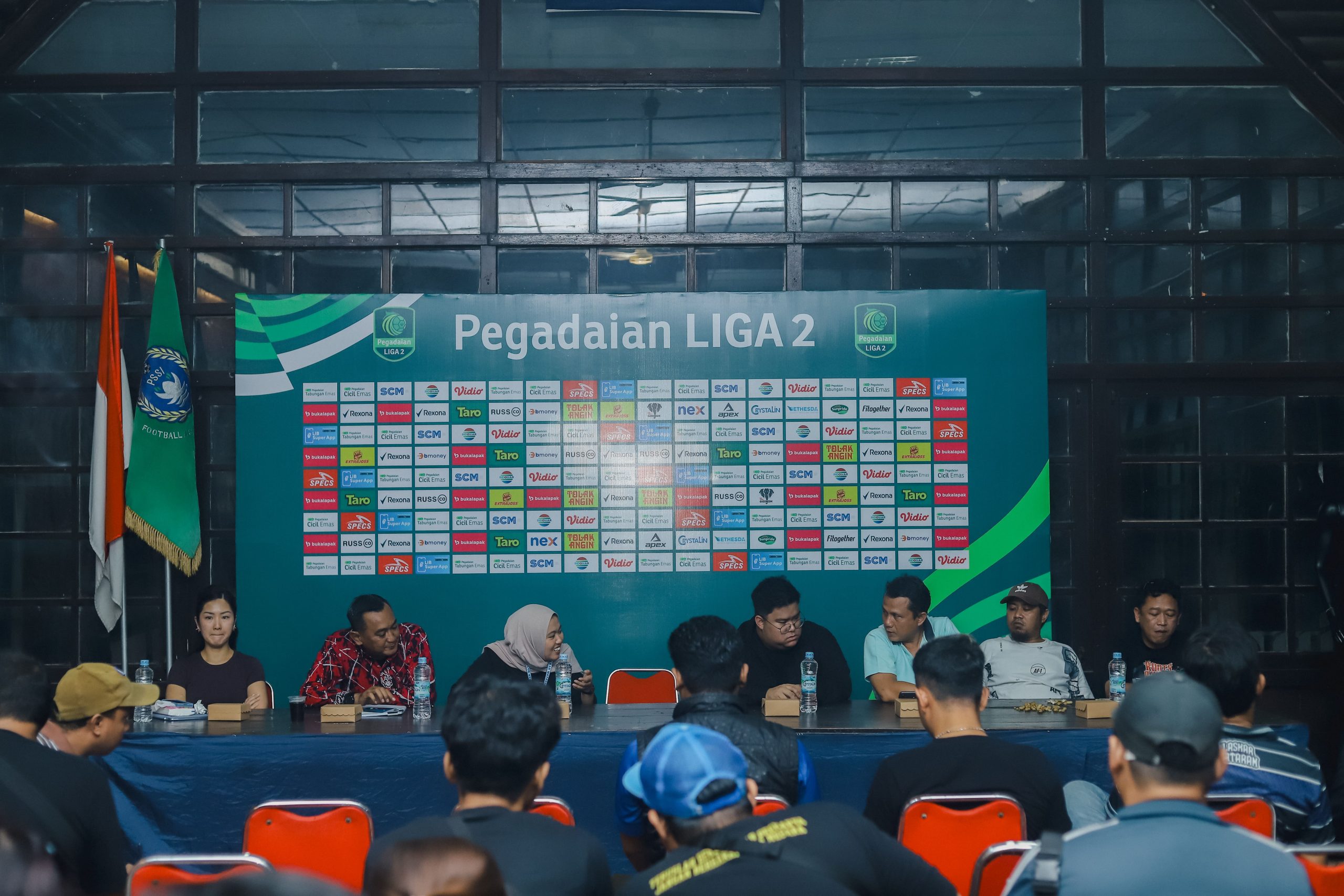 Koordinasi antara manajemen PSIM Jogja bersama suporter guna arungi putaran kedua fase grup Pegadaian Liga 2 2024/2025.