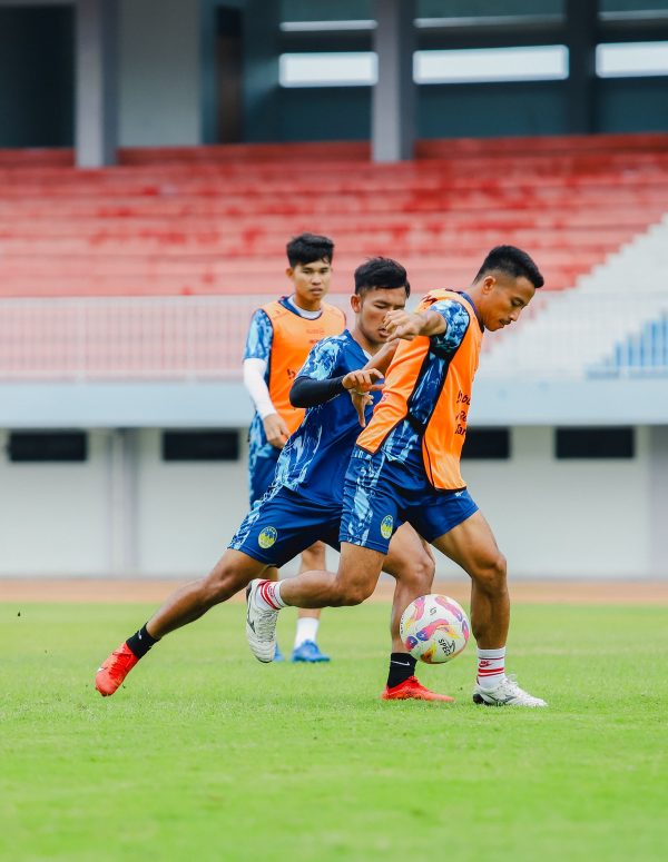 PSIM Jogja dalam agenda official training jelang laga lawan Persiraja (31/1).