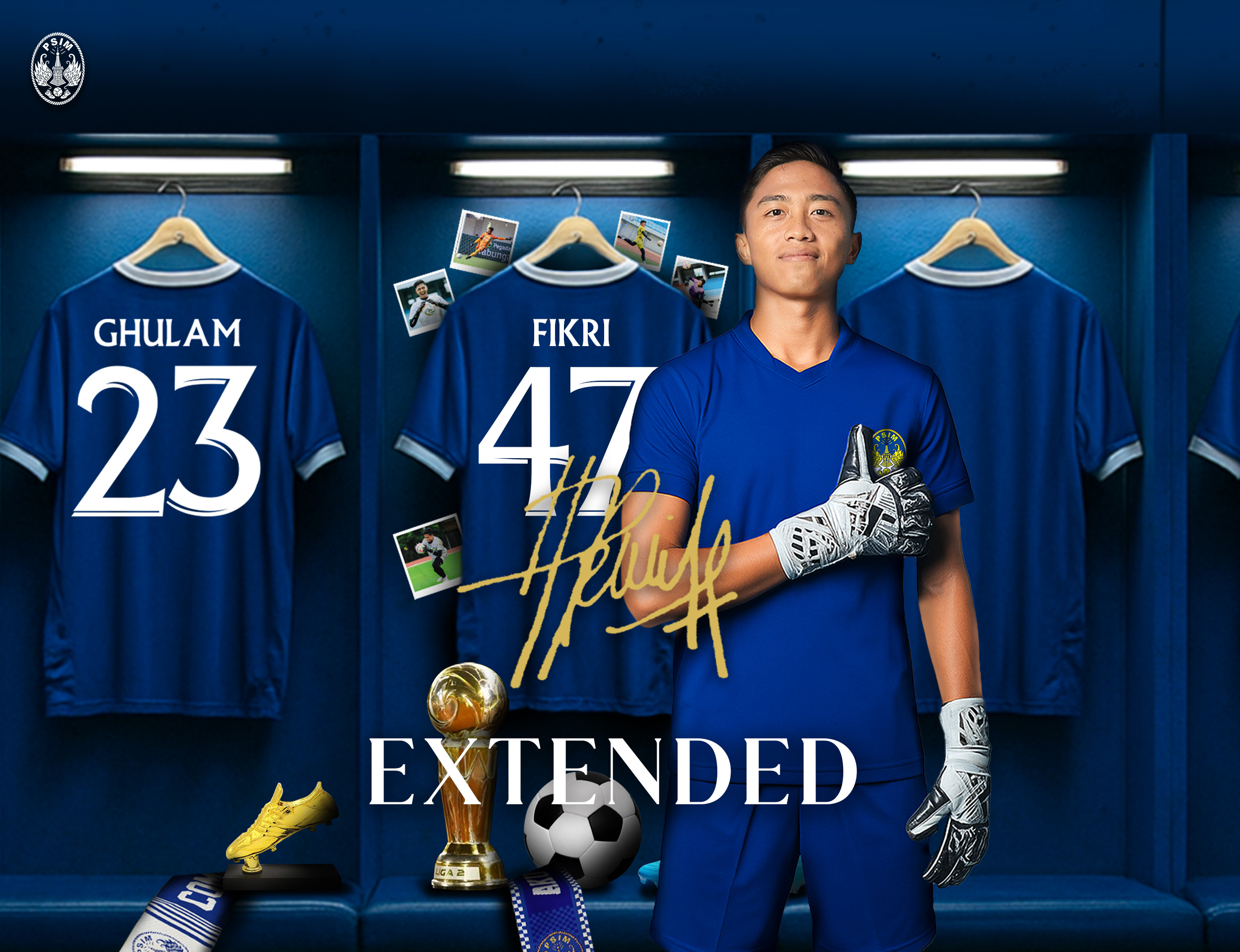 Laskar Mataram resmi memperpanjang kontrak penjaga gawang potensial, Khairul Fikri Ma’arif, dengan durasi jangka panjang selama empat musim ke depan.