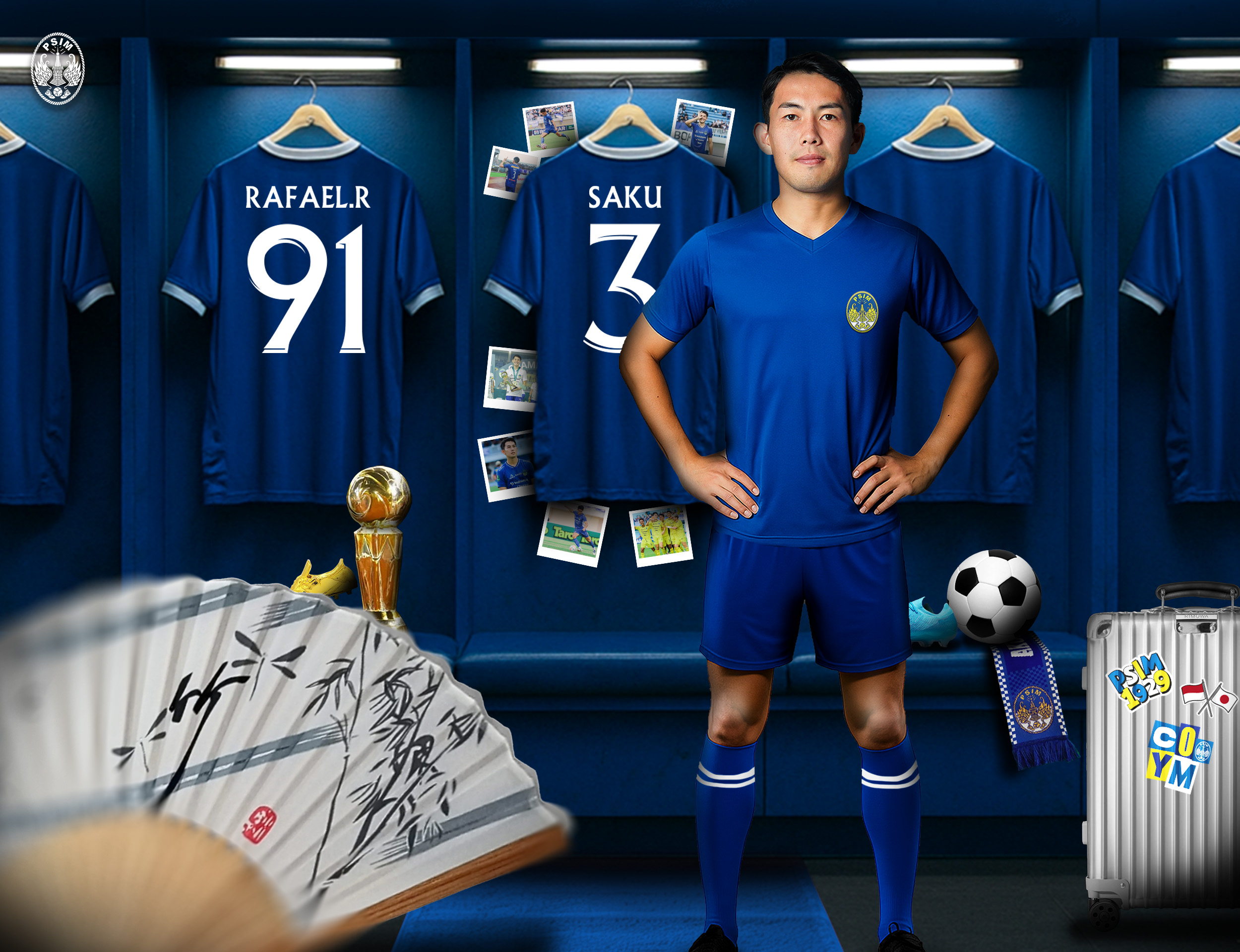 Yusaku Yamadera dipastikan tetap berseragam biru bersama PSIM Jogja Liga 1 musim 2025/26.