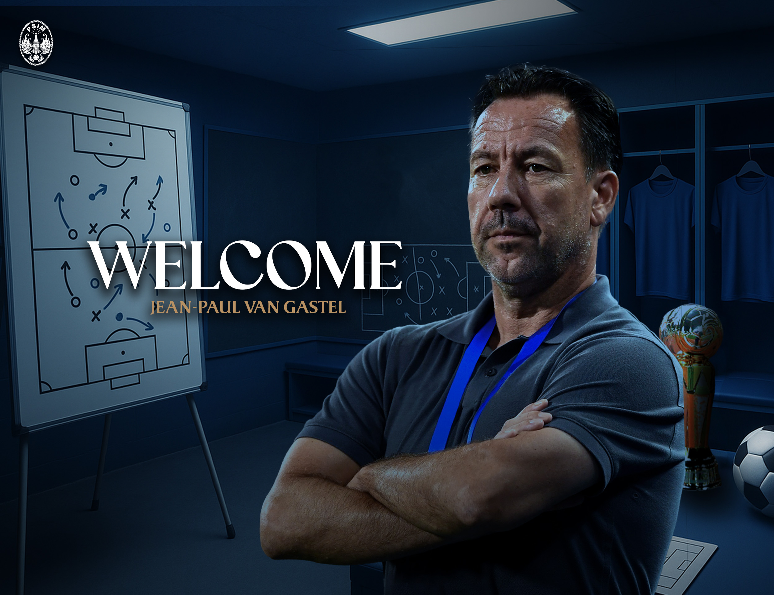PSIM Jogja resmi menunjuk pelatih kepala asal Belanda, Jean-Paul Van Gastel untuk mengarungi Liga 1 musim 2025/2026.
