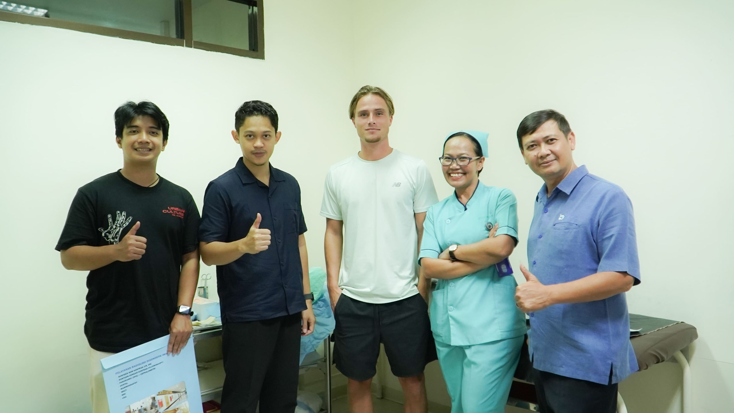 Kondisi cedera fracture weber pada ankle kiri Donny Warmerdam mengalami perkembangan positif berdasarkan hasil rontgen terakhir (26/11).