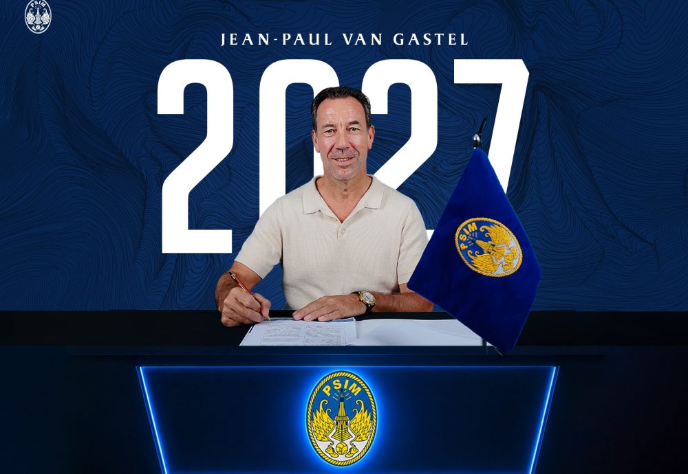 Manajemen PSIM Jogja secara resmi mengumumkan perpanjangan kontrak pelatih kepala, Jean-Paul Van Gastel, untuk Super League musim depan.