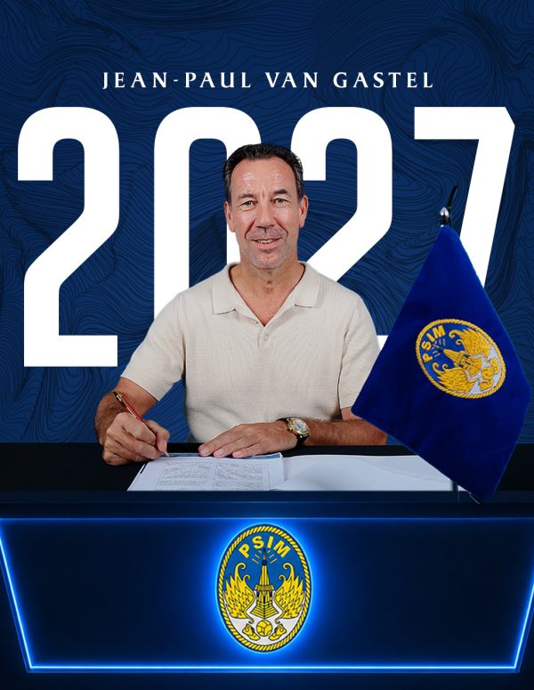 Manajemen PSIM Jogja secara resmi mengumumkan perpanjangan kontrak pelatih kepala, Jean-Paul Van Gastel, untuk Super League musim depan.