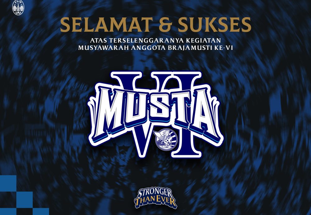Brajamusti sukses menyelenggarakan musyawarah anggota (Musta) yang ke-6 pada Minggu (14/6), bertempat di Grha Pandawa, Balai Kota Yogyakarta.