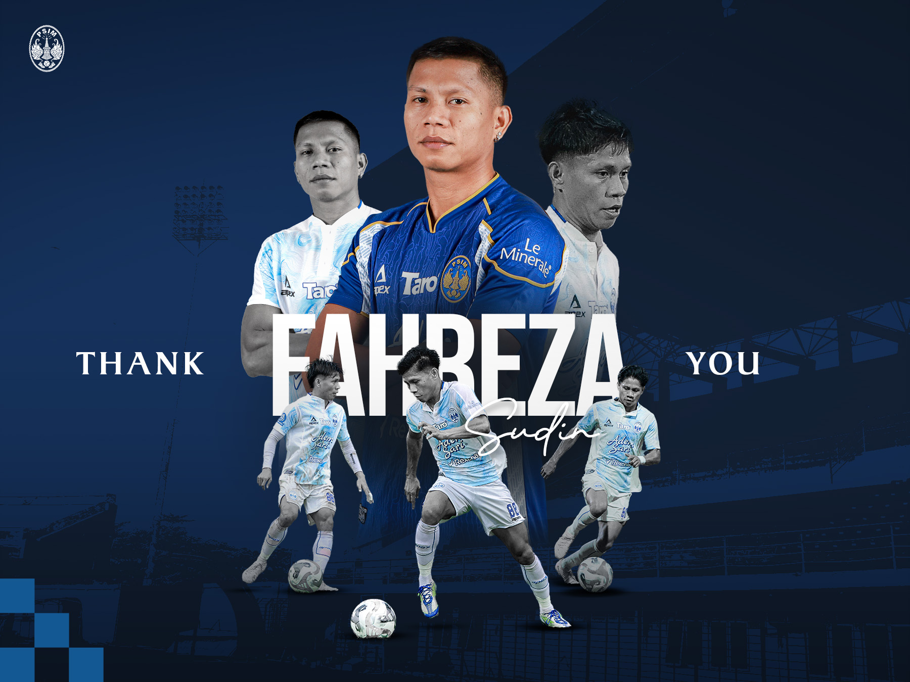 Manajemen PSIM Jogja secara resmi mengakhiri kerja samanya bersama salah satu gelandang andalan, Fahreza Sudin.