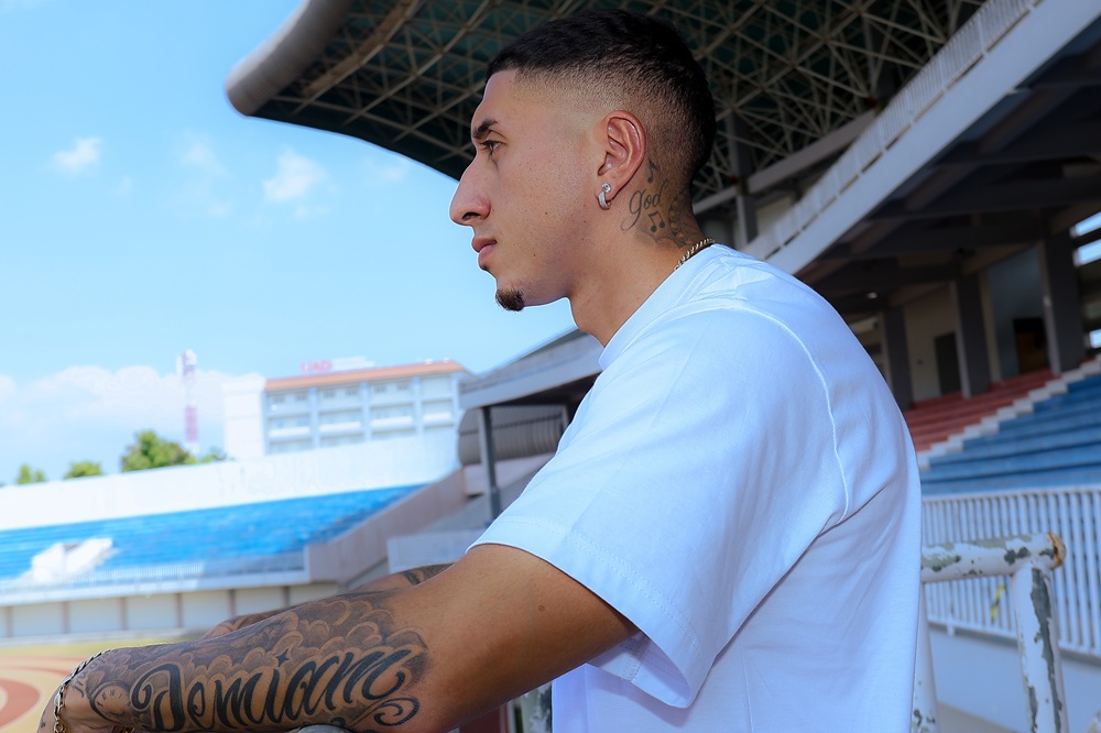 Marvin Loria, winger baru Laskar Mataram asal Kosta Rika.