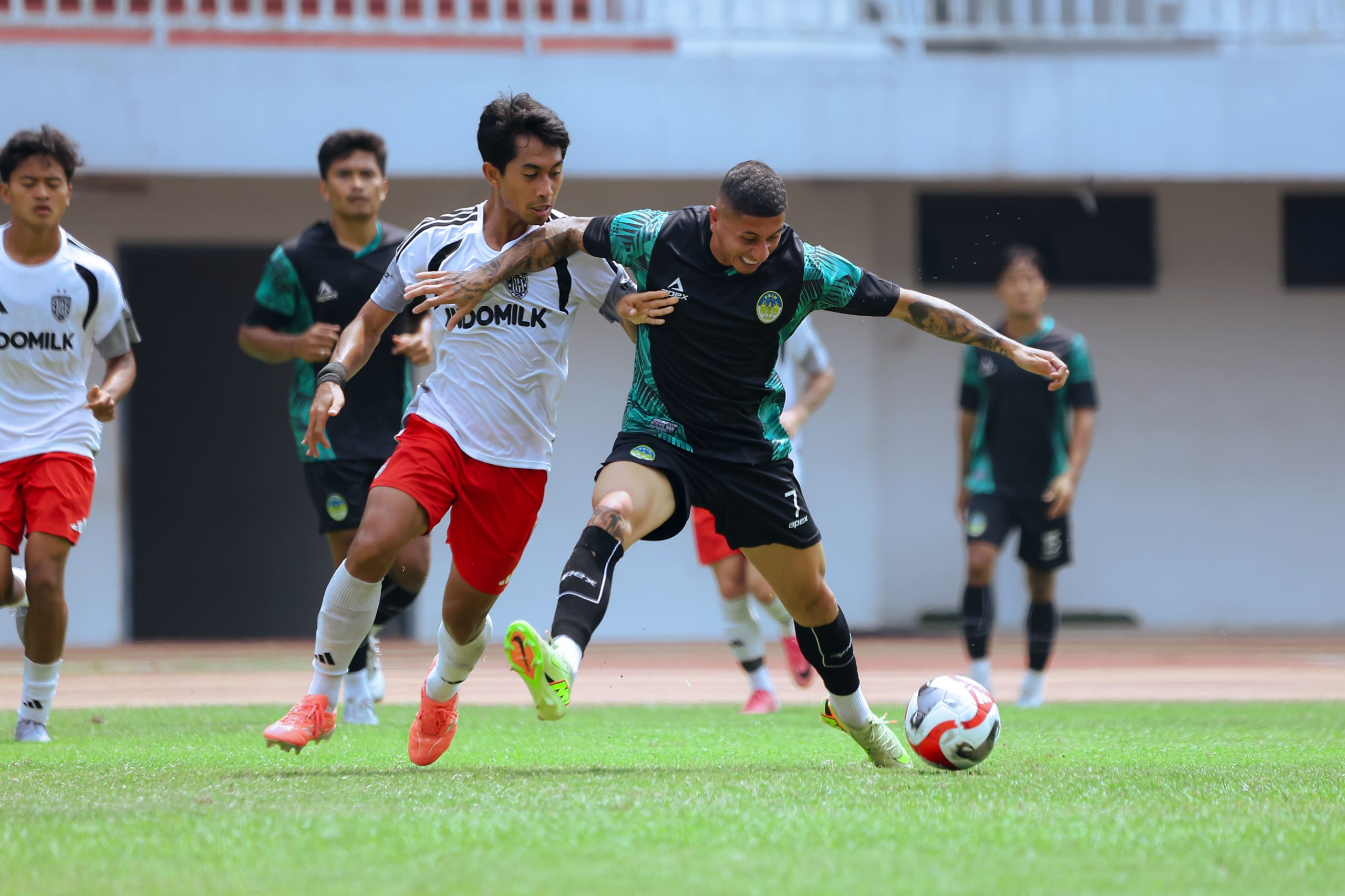 PSIM Jogja menggelar sesi latihan bersama Bali United FC di Stadion Mandala Krida, Yogyakarta, Sabtu (22/8) mulai pukul 10.00 WIB.