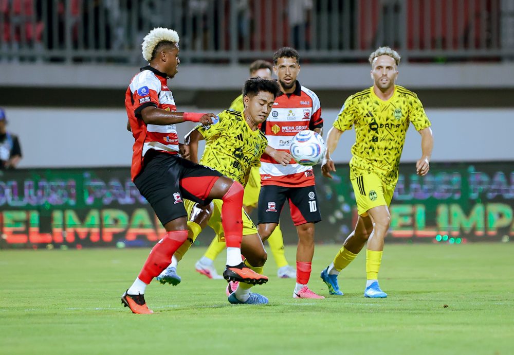 PSIM Jogja harus menelan kekalahan dari Madura United pada laga pekan ketiga BRI Super League 2026/2027.