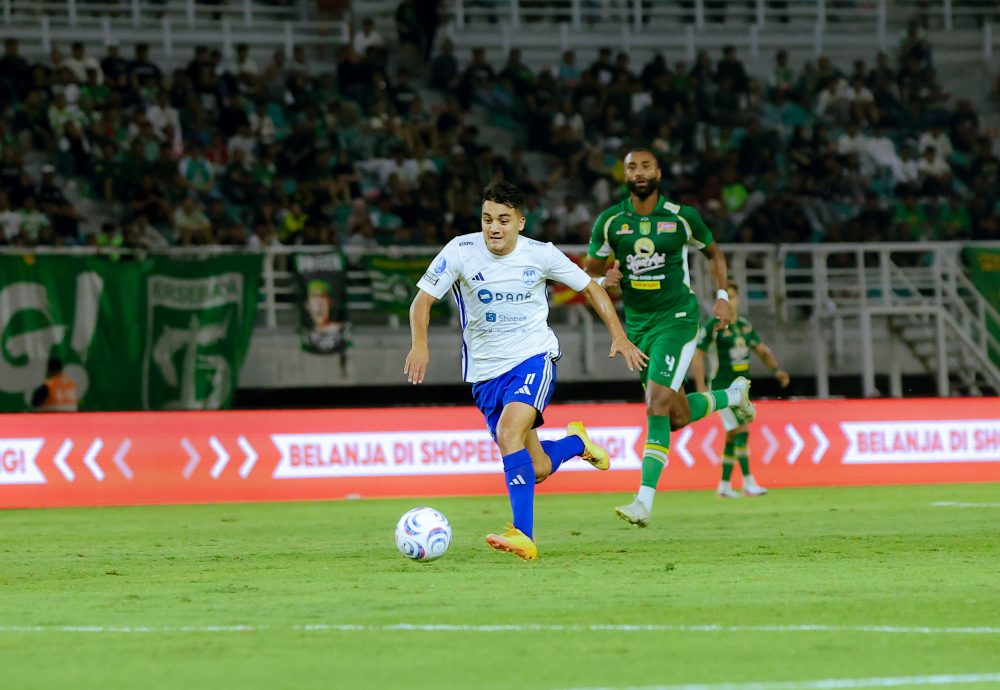 PSIM Jogja harus mengakui keunggulan tuan rumah Persebaya pada laga tandang kompetisi BRI Super League 2026/27 di Stadion Gelora Bung Tomo.